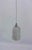 White and Marbled Grey Pendant Lamp, 1920s For Sale - Image 6 of 9
