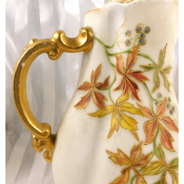 Late 18th Century Signed Haviland Hand Painted and Decorated Chocolate Pot For Sale - Image 9 of 14