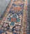Early 20th Century Colorful Persian Antique Karajeh Runner in Blue and Brown For Sale - Image 5 of 13