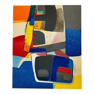 1961 Maurice Esteve Lithograph Vermuse For Sale