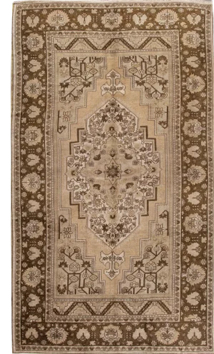 Early 20th Century Antique Turkestan Khotan Wool Rug 7 X 13