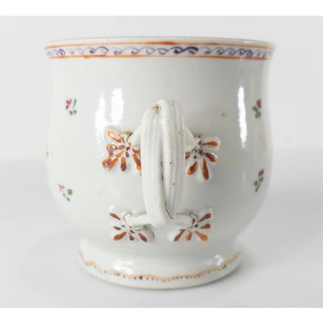 Chinoiserie Chinese Export Porcelain Famille Rose Sugar Bowl For Sale - Image 3 of 13