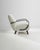 Step into timeless elegance with this exquisite 1950s Czech Wooden Armchair by the renowned designer J. Halabala. This...