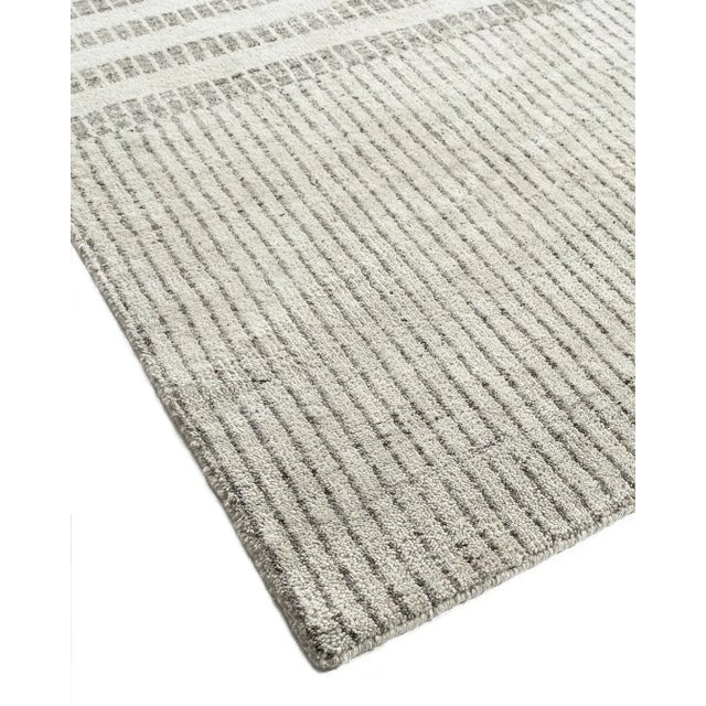 Organic Checker Contemporary Rug 10' X 14' For Sale - Image 4 of 9