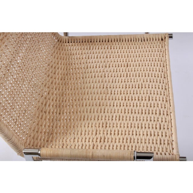 Wood 1970s Vintage Ward Bennett for Brickell "Sled" Lounge Chair For Sale - Image 7 of 12