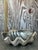 Vintage Cast Metal Giant Clam Shell For Sale - Image 4 of 8