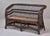 Victorian Victorian Wicker Settee With Diamond Lattice Weave For Sale - Image 3 of 12