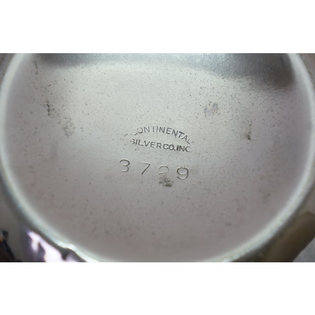 Late 20th Century Continental Silver Silverplate Caudle Cup Vessel & Vanity Bar Tray For Sale - Image 15 of 18