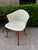 1960s Eames Era Fiberglass 1960s Shell Arm Chair For Sale - Image 5 of 7