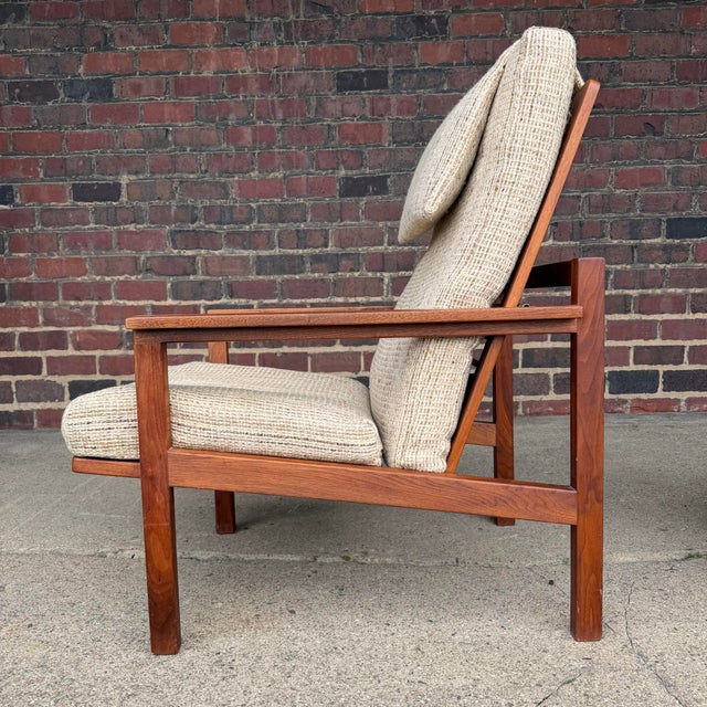 Mid 20th Century American Studio With Adjustable Recliner With Ottoman by Arden Riddle For Sale - Image 5 of 12