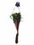 Unused Christmas Traditions by Aldik Mauve Purple Tassel Ornaments — Set of 6 For Sale - Image 4 of 6