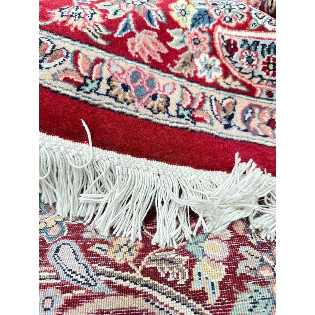 8' Round Trabiz Style Area Rug - 501534 For Sale - Image 4 of 12