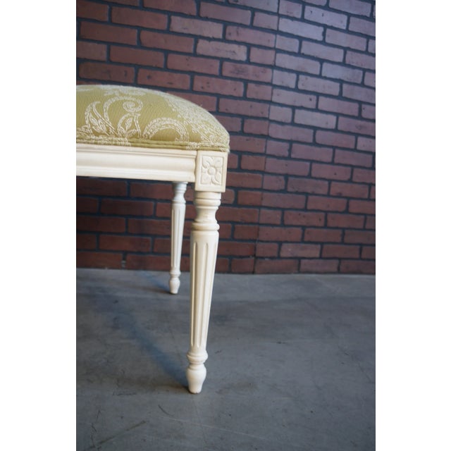 Early 21st Century Ethan Allen Chrystiane Cane Back Dining Chairs ~ Set of 6 For Sale - Image 5 of 11