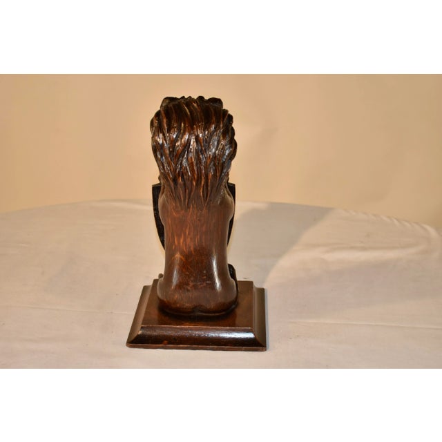 English Early 19th Century Carved Lion For Sale - Image 3 of 9
