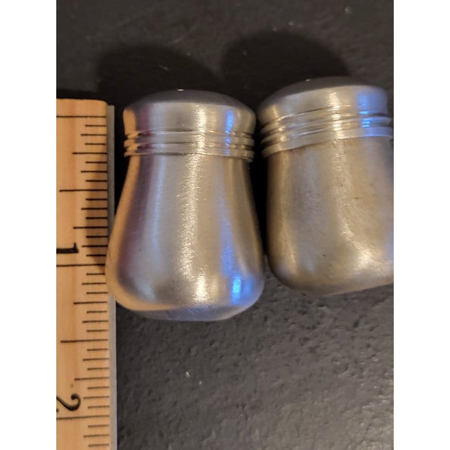 1980s 1980s Bullacks Stainless Steel Individual Salt Shakers For Sale - Image 5 of 9