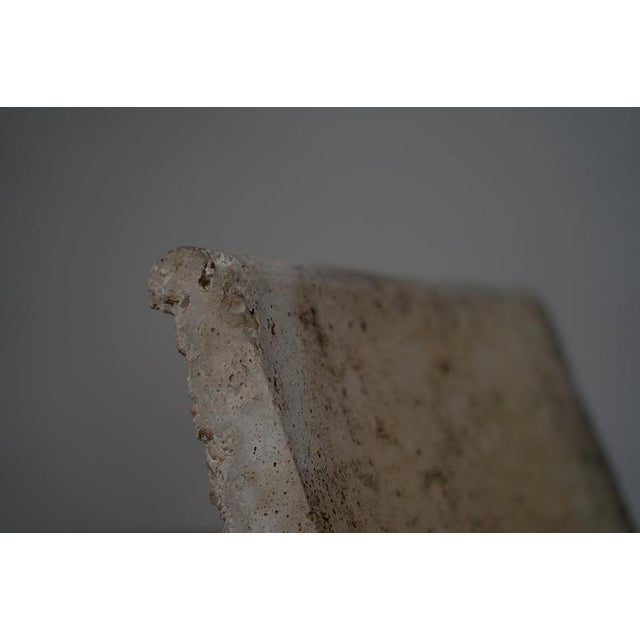 Concrete Zig Zag Chairs, France, 1970s, Set of 2 For Sale - Image 17 of 18