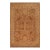 1980s Vintage Rustic Brown/Gold Wool Rug - 8'3" X 9'5" For Sale