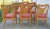 Italian Dining Chairs in the Style of Phyllis Morris, S/6 For Sale - Image 4 of 13