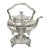 Antique Victorian Silver Plated Gorham 01180 Tilting Teapot Coffee Pot on Stand For Sale