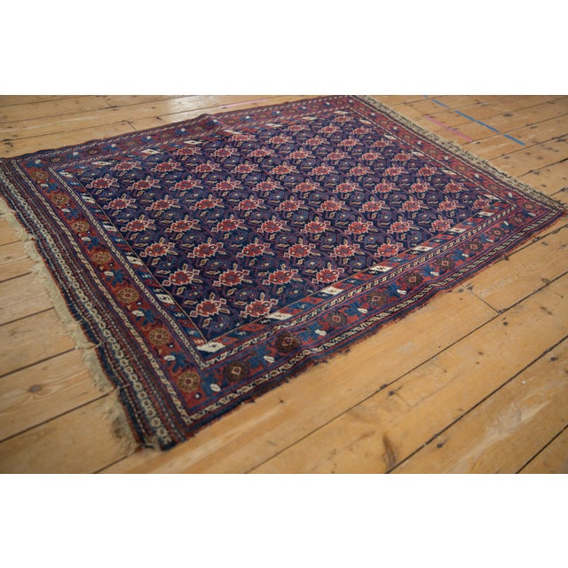 Old New House Antique Afshar Rug - 3'11" x 5'5" For Sale - Image 4 of 9