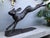 Large Cast Bronze Running Hare Garden Sculpture For Sale - Image 4 of 12
