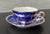 Early 20th Century Antique Deusca Porzellan Pure Silver Overlay Tea Set, Cobalt - 19 pcs For Sale - Image 5 of 10