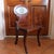 Wood Regency Mahogany Hall Chair With Heraldic Painted Back Rest For Sale - Image 7 of 11