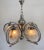 Italian Chrome and Murano Glass Chandelier from Mazzega, 1970s For Sale - Image 13 of 15