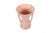 Set of 5 Vintage McCoy Vases in a Pink Matt Glaze For Sale - Image 12 of 18