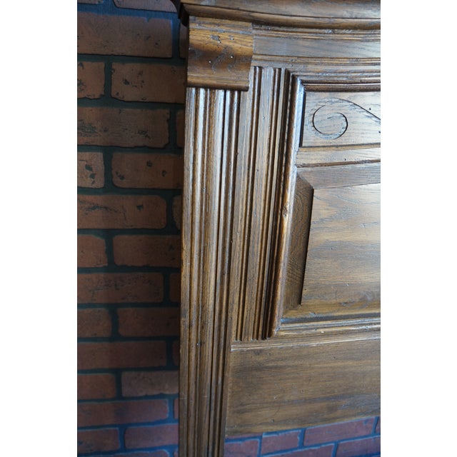 Late 20th Century Ethan Allen Royal Charter Oak King Bed For Sale - Image 5 of 8