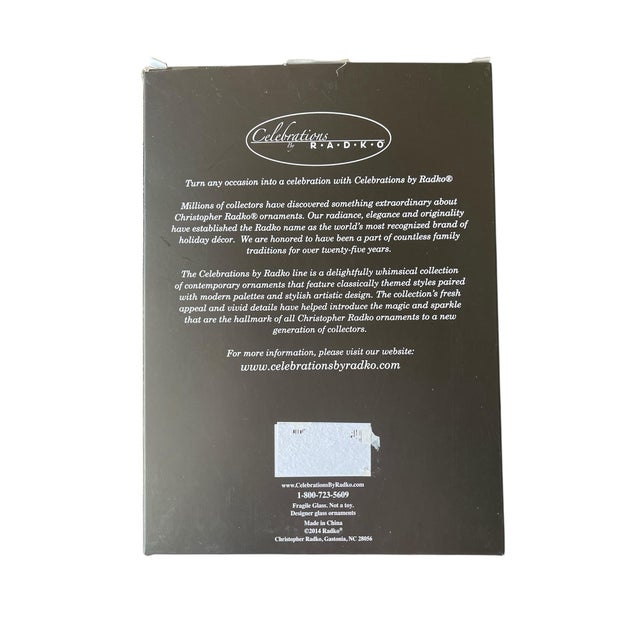 Glass Vintage Christopher Radko Christmas Glass Ornaments Nutcrackers- Set of 6 For Sale - Image 7 of 7