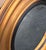 Gold Pair of 44" Friedman Brothers Bullseye Parcel-Gilt Round Wall Mirrors With Ebonized Inner Liners For Sale - Image 8 of 10
