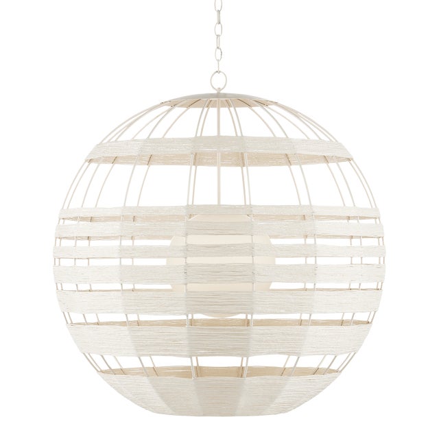 Currey & Company Lapsley Orb Chandelier For Sale