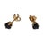 Estate 1 CTW Sapphire Stud Earrings. These estate stud earrings are crafted in 14 karat yellow gold and feature a pair of...