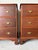 English Vintage Dannerok Chippendale Style Mahogany Three-Drawer Chests – A Pair For Sale - Image 3 of 12