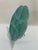 Ceramic 1940s French Gien Turquoise Majolica Oyster Plate For Sale - Image 7 of 14