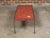 Mid 20th Century Midcentury Italian Mosaic Table with Iron Base and Red Glass Tile Style Top For Sale - Image 5 of 12