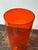 Vintage Large-Scale Orange Blown Glass Vessel, Circa 1970s For Sale - Image 9 of 14