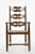 English Ladderback Arm Chairs with Caning - a Pair For Sale - Image 4 of 9
