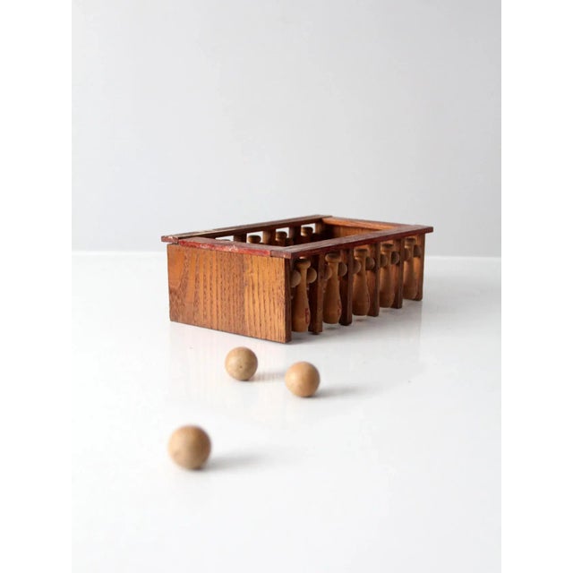 Antique Parker Brothers Box Ball Game For Sale - Image 4 of 11