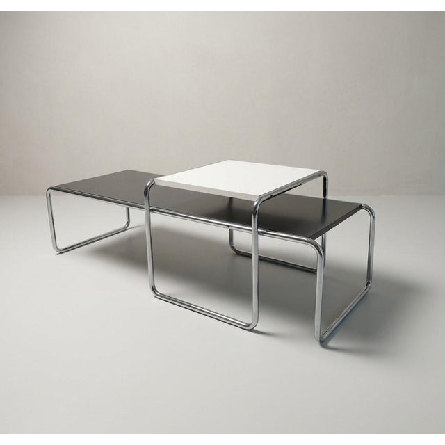 Laccio Low Tables by Marcel Breuer for Gavina, 1960s, Set of 2 For Sale - Image 12 of 12