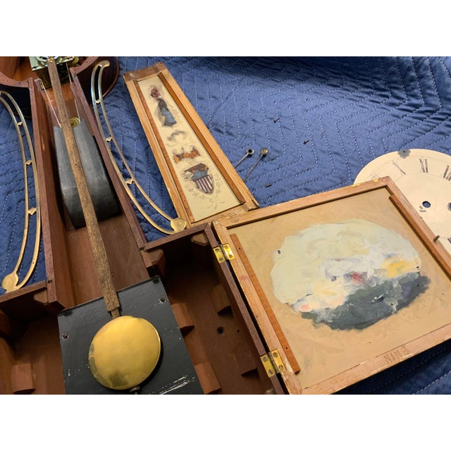 1900 - 1909 Antique Banjo Clock For Sale - Image 5 of 16