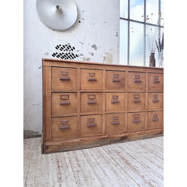 Oak Workshop Cabinet, 1950s For Sale - Image 14 of 18