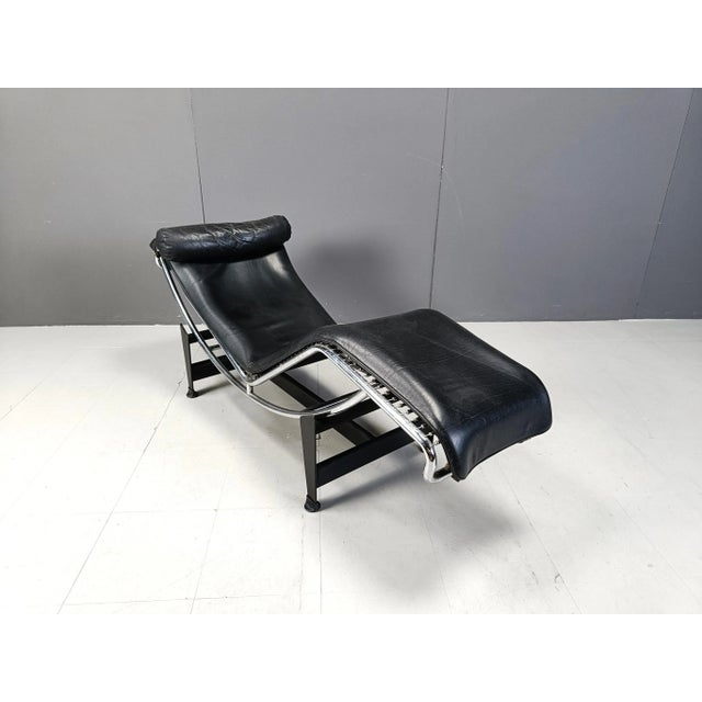 Vintage Lc4 Chaise Longue by Le Corbusier for Cassina, 1970s For Sale - Image 9 of 12
