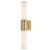 Barkley 2 Light Wall Sconce - Aged Brass For Sale