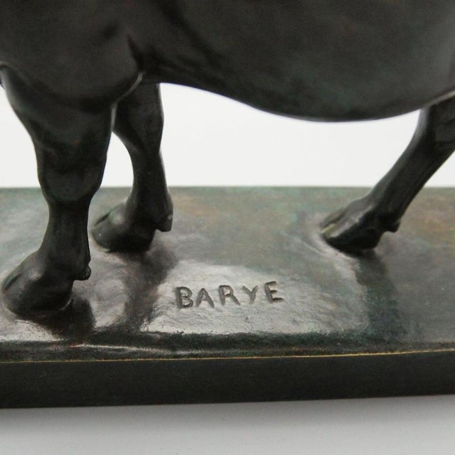 Antoine Louis Barye, Standing Buffalo, Bronze For Sale - Image 6 of 9
