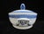 Mid 20th Century Mid 20th Century Royal Copenhagen 921 Aluminia Faience Tranquebar Blue 11 1/2" Tureen With Lid For Sale - Image 5 of 10