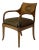 19th Century Empire Karl Johan Style Mahogany Armchair For Sale