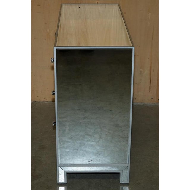 Italian Style Mirrored Chest of Drawers For Sale - Image 11 of 14