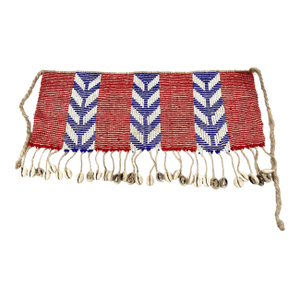Early 20th Century Kirdi Beaded Cache Sexe Pikuran Cameroon